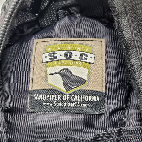 SOC Sandpiper Of California Military Tactical Backpack Bug Out Bag Black #5016 main image 4